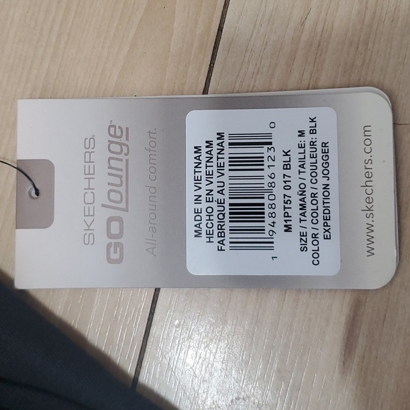 Sketchers mens go lounge black - Picture 6 of 9